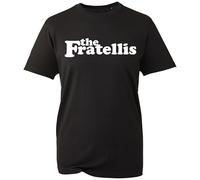 The Fratellis T-Shirt, Funny Scottish Rock Band Music Lover Fan Shirt, Gift Unisex Tee Top (Black, S)