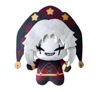 The Freak Circus Plush Toy Freak Circus Pierrot Plush Cartoon Character Doll Soft Plushies Pillow Stuffed Figure for Game Fans (Pierrot -10 cm)