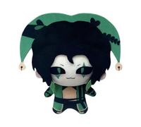 The Freak Circus Plush Toy - Freak Circus Pierrot Plush,Interactive Plush Figure Cartoon Character Doll Soft Plushies Pillow Stuffed Figure for Game Fans (Harlequin,10 cm)
