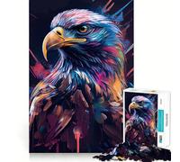 The Free Eagle Jigsaw Puzzles for Teenagers 1000 Piece Raise Memory Leisure Time Clean Edge Lovely Present (38x52cm)