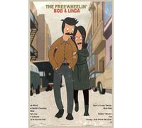 The freewheelin bob dylan Notebook: 6"x9" Wide-Ruled Journal with 110 Pages - Ideal for Note-Taking, Planning, and Everyday Writing