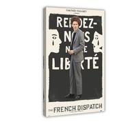 The French Dispatch Movie Poster Canvas Poster Bedroom Decor Landscape Office Room Decor Gift 12x18inch(30x45cm)