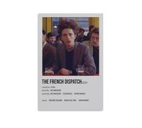 The French Drama Dispatch Anthology Comedy Vintage Movie Canvas Wall Art Living Modern Family Bedroom Music Movie Cartoon Poster 12x18inch(30x45cm) Unframe-style