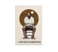 The French Drama Dispatch Anthology Comedy Vintage Movie Canvas Wall Art Living Modern Family Bedroom Music Movie Cartoon Poster 08x12inch(20x30cm) Unframe-style