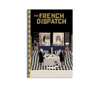 The French Drama Dispatch Anthology Comedy Vintage Movie Canvas Wall Art Living Modern Family Bedroom Music Movie Cartoon Poster 12x18inch(30x45cm) Unframe-style