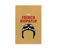 The French Drama Dispatch Anthology Comedy Vintage Movie Canvas Wall Art Living Modern Family Bedroom Music Movie Cartoon Poster 24x36inch(60x90cm) Unframe-style