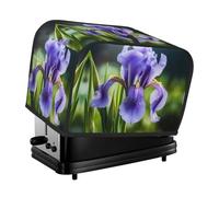 The French national flower toaster cover is suitable for 2 small toaster covers with wide slots and comes with a storage pocket to meet diverse baking needs.