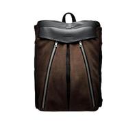 The Frenchie Co. TITANIUM ANTI-THEFT SPEED BACKPACK - LIMITED EDITION, Brown, Bifold