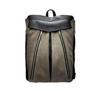 The Frenchie Co. TITANIUM ANTI-THEFT SPEED BACKPACK - LIMITED EDITION, Taupe, Bifold