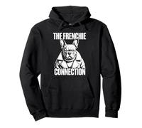 The Frenchie Connection Stylish Dog Trench Coat Puppy Gift Pullover Hoodie