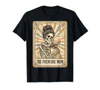 The Frenchie Mom Tarot Card Value Graphic T-Shirt