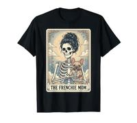 The Frenchie Mom Tarot Card Value Graphic T-Shirt