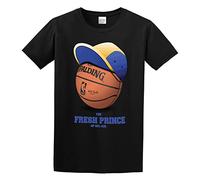 The Fresh Prince of Bel Air Movie Poster Boy Transparent Unisex 100% Cotton Short-Sleeve T-Shirts Black XL