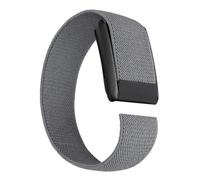 The Fresh Strap- Band Compatible with Whoop 4.0- Odor Resistant, Breathable Nylon Bands Compatible with the Whoop Bands- Easy to use and Perfect for Every Occasion (Gray)