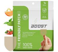 The Friendly Patch Boost Energy Patch - 28 Day Supply - Energy & Focus Patches, Caffeine, Guarana - Clarity & Energy - Plant-Powered, Focus - Wellness Patches