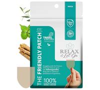 The Friendly Patch Zen Patch - Zen Patches with Ashwagandha, Gotu Kola - Wellness chill Patches Travel 8 Pack