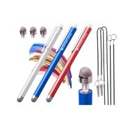 The Friendly Swede Stylus Pens for Touch Screens - Micro-Knit Mesh Tip Capacitive Stylus Pen for Tablets and Phone, with Replaceable Fibre Tip Design (3 Pack)