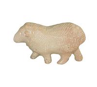 The Friendly Trading Co Soapstone Lamb Carving 10cm / 4 inch Sheep Sculpture Gift