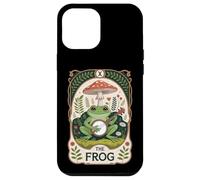 The Frog Cottagecore Tarot Card Mystical Frog Art Gift Case for iPhone 12 Pro Max