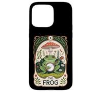 The Frog Cottagecore Tarot Card Mystical Frog Art Gift Case for iPhone 15 Pro Max