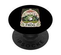 The Frog Cottagecore Tarot Card Mystical Frog Art Gift PopSockets Adhesive PopGrip