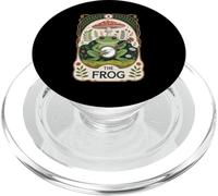 The Frog Cottagecore Tarot Card Mystical Frog Art Gift PopSockets PopGrip for MagSafe