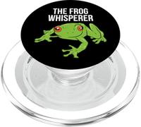 The Frog Whisperer Funny Frog Lover Gift Frog Whisperer PopSockets PopGrip for MagSafe