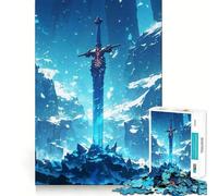 The Frost Forged Blade Jigsaw Puzzles for Teenagers 1000 Piece Raise Memory Leisure Time Clean Edge Lovely Present (50x75cm)