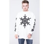 The Frost Wear - Classic Snowflake White - Longsleeve - white - XL - 100% Cotton,Jersey XL