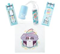 The Fruit Company Candy Shop Cloud Gift Pack with Fabric Bag - Air Fresheners for Home and Personal Care, Sweet Marshmallow Scent, Natural Extracts, Spray, Mikado and Roll-On