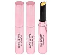 The Fruit Company Facial Gelatin Highlighter Stick Pack of 3 | Golden Girl Color | Jelly Highlighter with Soft and Shiny Texture | Natural Golden Glow and Glow Effect | Let It Shine