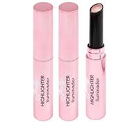 The Fruit Company Facial Gelatin Highlighter Stick Pack of 3 | Rosy Gem | Jelly Highlighter with Soft and Shiny Texture | Natural Glow and Glow Effect | Let It Shine