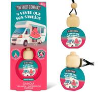 The Fruit Company SANDIA Car Air Freshener Absorbs Odors for Grille or Pendant 0% Alcohol with Natural Extracts