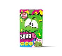 The Fruit Factory Sour Apple Strings, 5 x 20g, Pack of 9, Lunchbox Friendly, Made with Real Fruit Juice