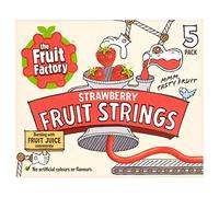 The Fruit Factory Strawberry Fruit Strings (5x20g) - Pack of 6