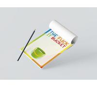 The Fuck It Bucket Pad | A6 Notepad | Self care | Mental Health | Wellbeing | Anxiety | Positive Attitude
