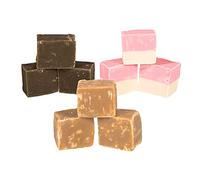 The Fudge Factory Dairy Free Vegan Fudge Gift Pouch 600g (Strawberry & Cream)
