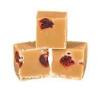 The Fudge Factory Hand Made Fudge Gift Pouch 600g (Vanilla & Cherry)