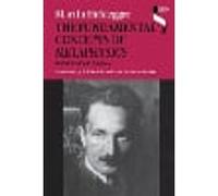 The Fundamental Concepts of Metaphysics