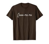 The Fundamental Theorem of Calculus T-Shirt, Men, Brown, X-Large