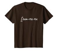 The Fundamental Theorem of Calculus T-Shirt, Youth, Brown, 2T