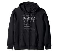 The Fundamental Theorem Of Engineering Funny Engineer Zip Hoodie