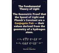 The Fundamental Theory of Light: The Proof That the Speed of Light Can Be Derived from the Geometry of the Hydrogen Atom