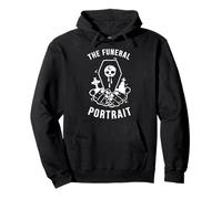 The Funeral Portrait Coffin Skull Pullover Hoodie