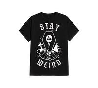 The Funeral Portrait - Stay Weird - T-Shirt - black - M - 100% Cotton,Jersey M