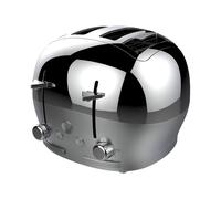 The Funky Appliance Company Chrome 4 Slice Toaster In Silver Silver