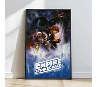 The Funky Printer Star Wars Empire Strikes Back | Luxury Wall Art Print | HomeDecor | Wall Poster | Unique Gift | Modern Wall Art | Trendy | Movie Poster