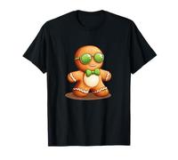The Funniest Gingerbread Man with Spectacles and Bow Tie T-Shirt
