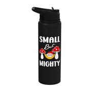 The Funny Gnome Lovers by Small But Mighty Stainless Steel Insulated Water Bottle