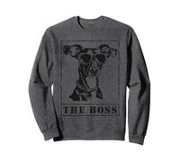The Funny Italian Greyhound Boss Mom Dad Dog Lover Sweatshirt